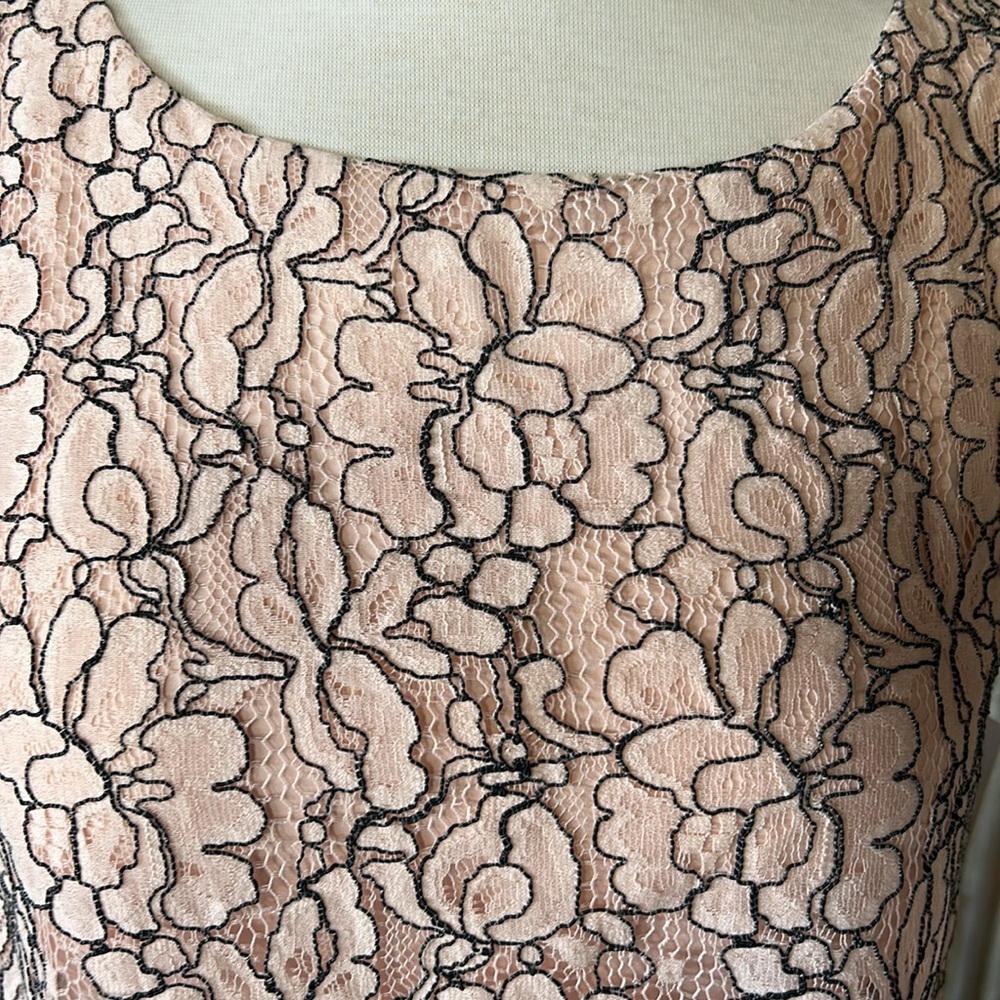 Antonio Melani Elegant Pink Lace Dress NWT! - Picture 3 of 11